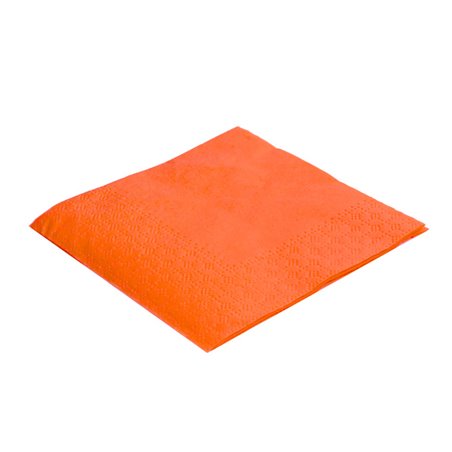 Papierservietten "Cocktail" orange 20x20cm (100 Stück)