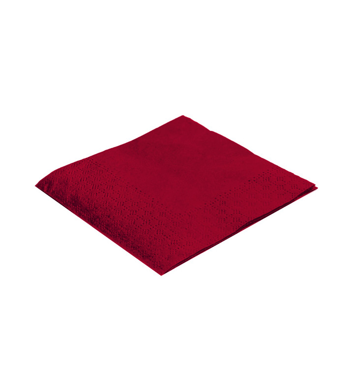 Papierservietten "Cocktail" bourdeaux 20x20cm (6.000 Stück) Papierservietten "Cocktail" bourdeaux 20x20cm (6.000 Stück)