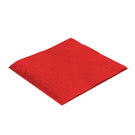 Papierservietten "Cocktail" Rot 20x20cm (6.000 Stück)