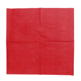 Papierservietten "Cocktail" Rot 20x20cm (6.000 Stück)