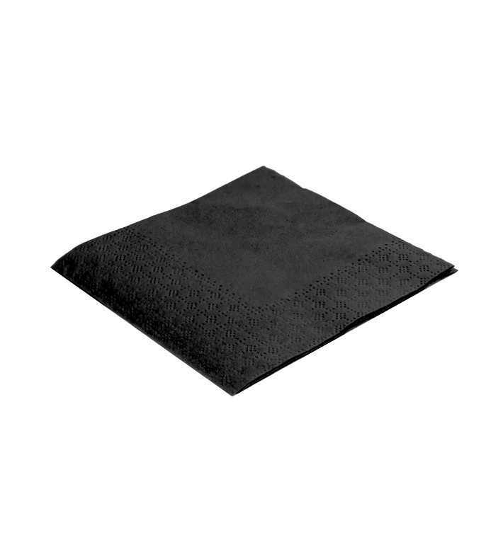 Papierservietten "Cocktail" schwarz 20x20cm (6.000 Stück) Papierservietten "Cocktail" schwarz 20x20cm (6.000 Stück)