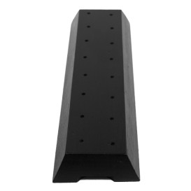 Spießhalter aus Bambus Schwarz 20x6x2cm (48 Stück)