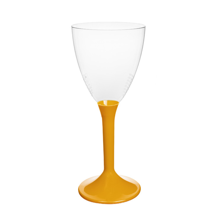 Glas aus Plastik für Wein Mangoer Fuß 180ml 2T (20 Stück) Glas aus Plastik für Wein Mangoer Fuß 180ml 2T (20 Stück)