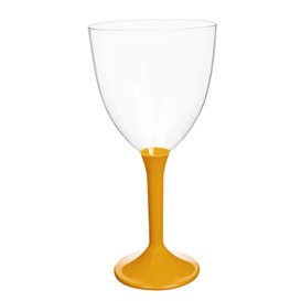 Glas aus Plastik für Wein Mangoer Fuß 300ml 2T (20 Stück)