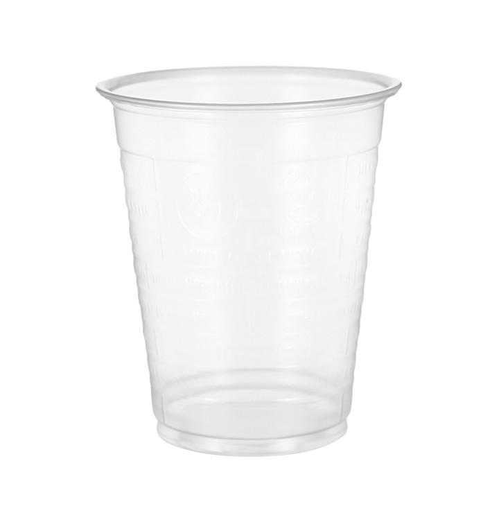 Plastikbecher PP Transparent 200ml Ø7,0cm (100 Stück)