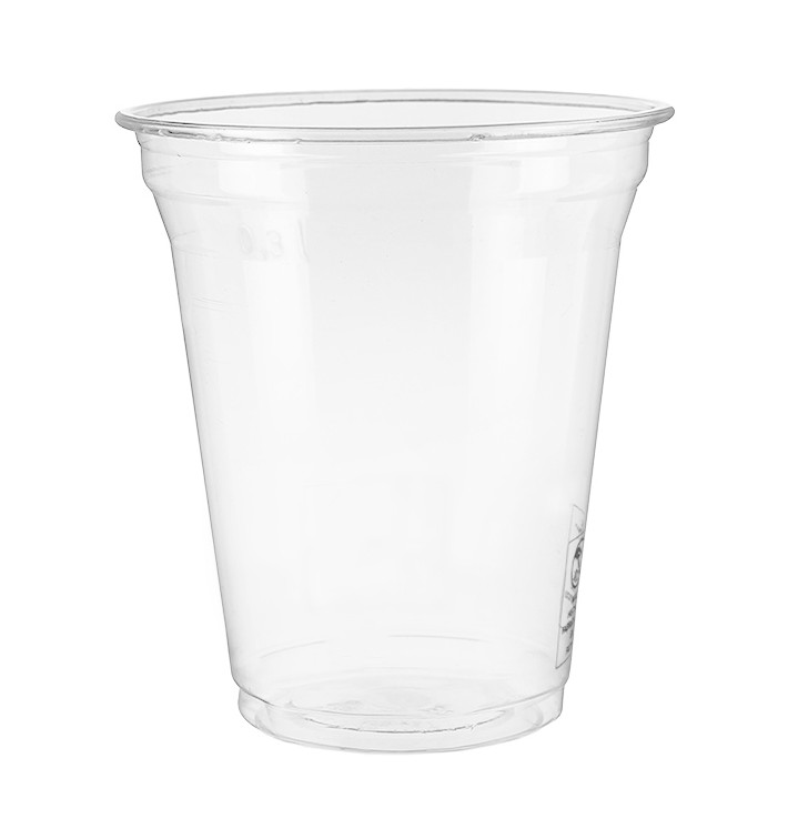 Bio-Becher aus PLA Transparent 450ml Ø9,5cm (75 Stück)