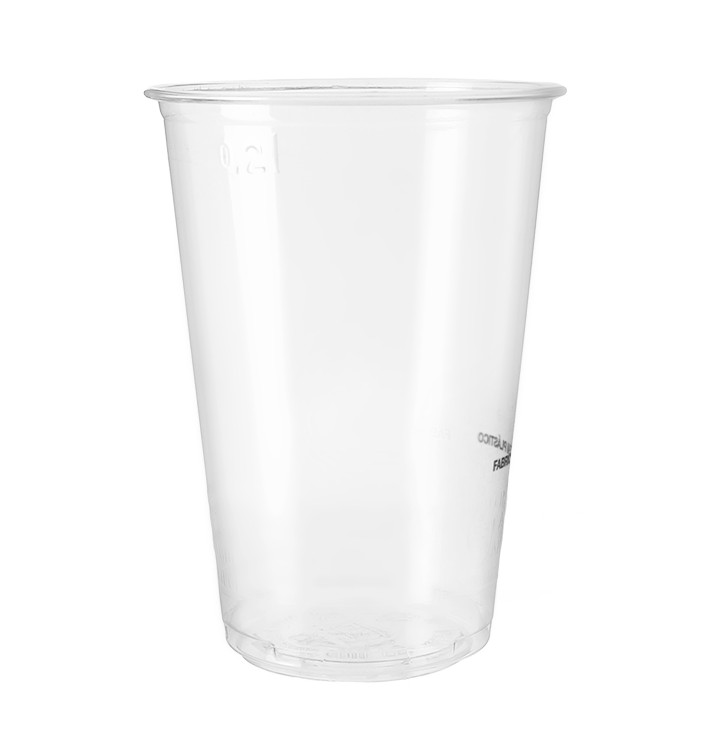 Bio-Becher aus PLA Transparent 230ml (100 Stück) Bio-Becher aus PLA Transparent 230ml (100 Stück)