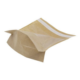 Tasche Boden und Fenster Selbstschließendem Kraft 14x16 cm (100 Enh.) 