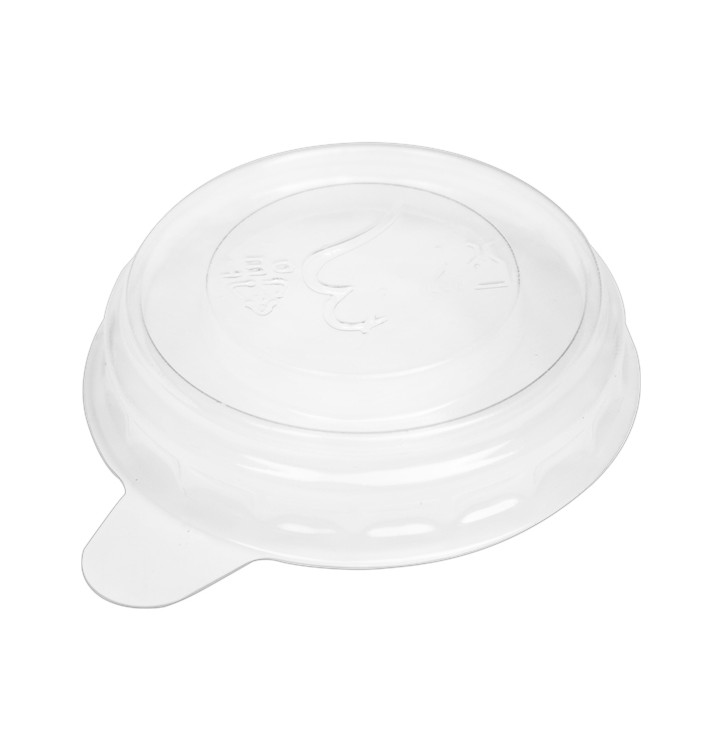 Transparenter PET-Deckel für Soßengläser 30ml Ø4,3cm (50 Stück) Transparenter PET-Deckel für Soßengläser 30ml Ø4,3cm (50 Stück)