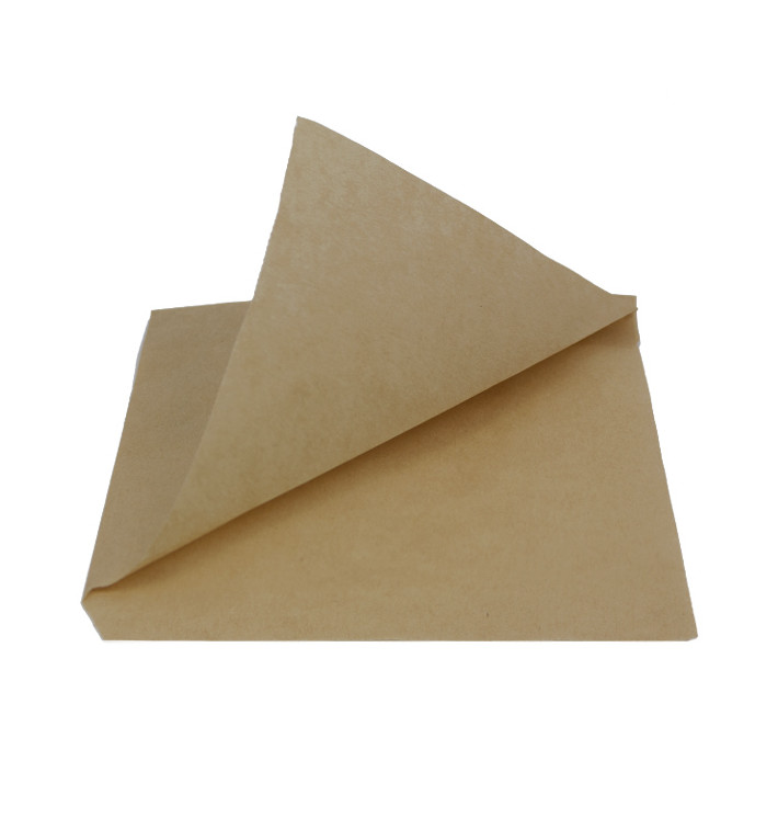 Burgerpapier fettdicht offen 2S Kraft 15x15cm (250 Stück) Burgerpapier fettdicht offen 2S Kraft 15x15cm (250 Stück)