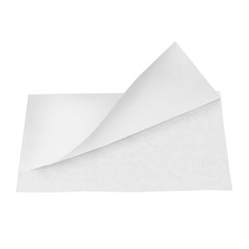 Burgerpapier fettdicht offen 2S Weiß 20x13/10cm (100 Stück)