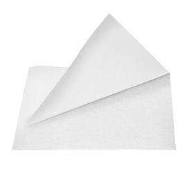 Burgerpapier fettdicht offen 2S Weiß 15x13/10cm (100 Stück)
