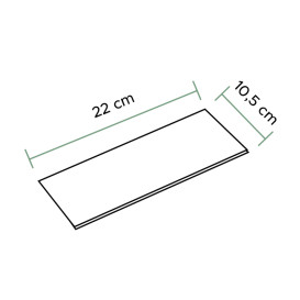 Papierhandtücher Tissue Ökologische 2 Lagig Z (3.800 Stück)