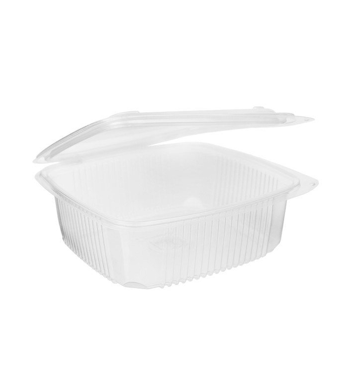 Transparent Dressingbecher mit Klappdeckel PP 1200ml 190x185mm (50 Stück) Transparent Dressingbecher mit Klappdeckel PP 1200ml 190x185mm (50 Stück)