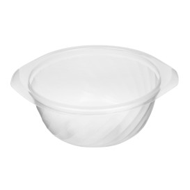 Plastikbehälter Rund PP Lichtdurchlässig 400ml Ø144mm (100 Stück)