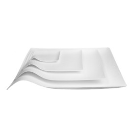 Wasara Teller Bio "Kaku XL" 246x246 mm (100 Stück)
