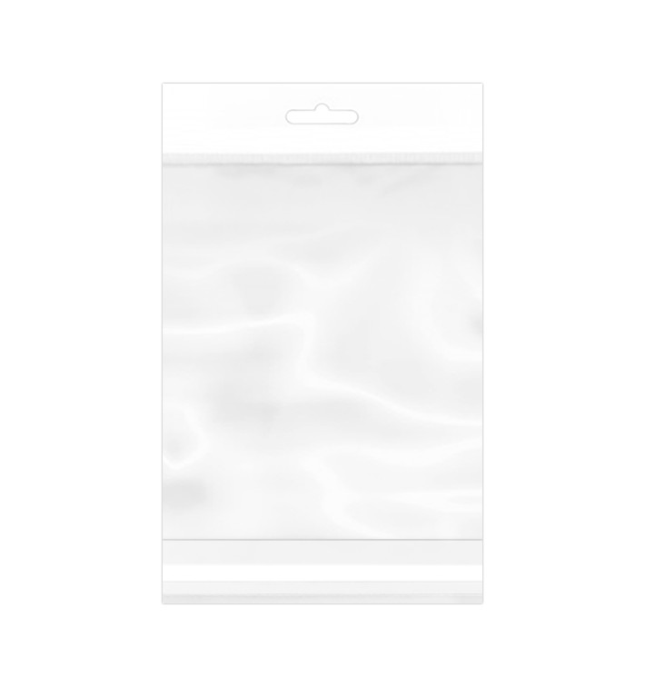 Flachbeutel BOPP Falte Klebstoff mit Euro-Loch 16x22cm G160 (1000 Stück) Flachbeutel BOPP Falte Klebstoff mit Euro-Loch 16x22cm G160 (1000 Stück)