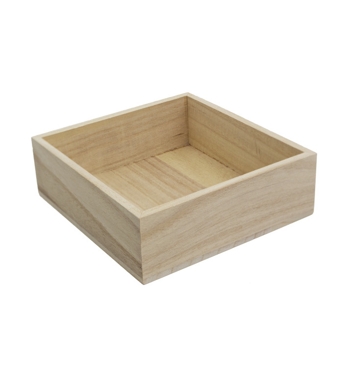 Holzkiste 16x15x5cm (1 Stück) Holzkiste 16x15x5cm (1 Stück)