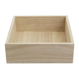 Holzkiste 16x15x5cm (1 Stück)