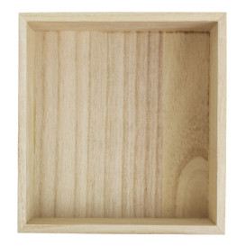 Holzkiste 16x15x5cm (1 Stück)