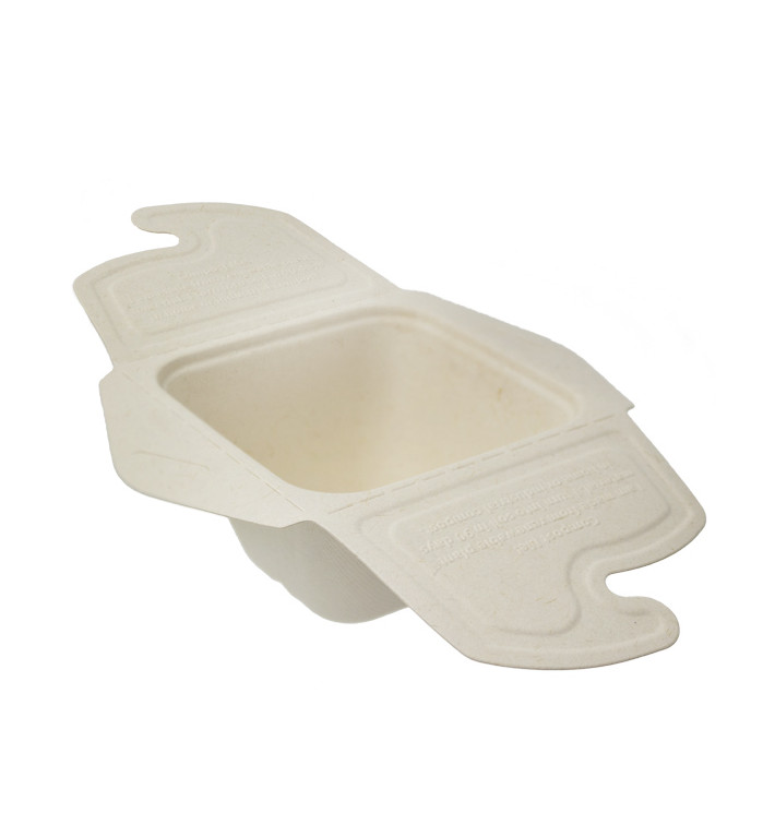 Box to Go Zuckerrohr 13x13x7cm 500ml. (150 Stück) Box to Go Zuckerrohr 13x13x7cm 500ml. (150 Stück)