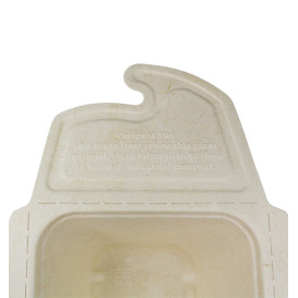 Box to Go Zuckerrohr 13x13x7cm 500ml. (150 Stück)
