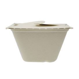 Box to Go Zuckerrohr 13x13x7cm 500ml. (150 Stück)