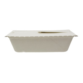 Box to Go Zuckerrohr 21x15x5cm 1000ml. (200 Stück)