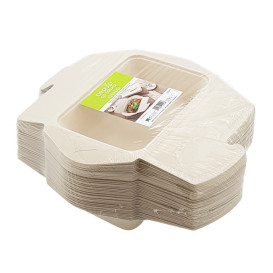Box to Go Zuckerrohr 21x15x5cm 1000ml. (200 Stück)