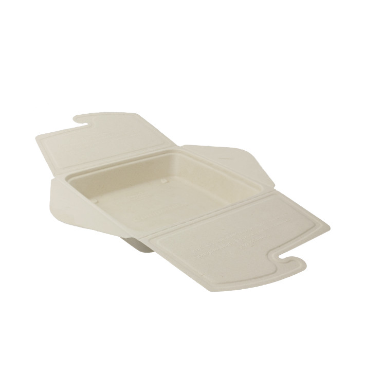 Box to Go Zuckerrohr 21x21x4cm 1350ml (50 Stück) Box to Go Zuckerrohr 21x21x4cm 1350ml (50 Stück)