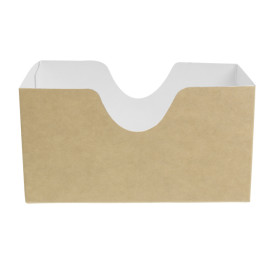 Verpackung für Sandwich Kraft (25 Stück)