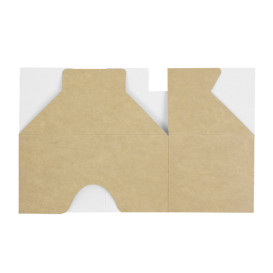 Verpackung für Sandwich Kraft (25 Stück)