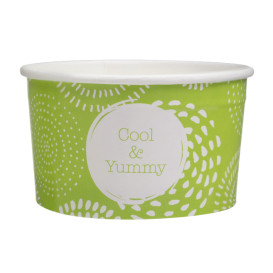 Pappbecher für Eis Cool&Yummy 3oz/100ml (65 Stück)