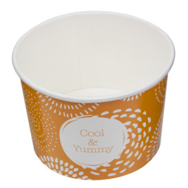 Pappbecher für Eis 10oz/310ml Cool&Yummy (600 Stück)