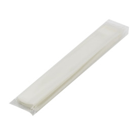 Flachbeutel BOPP mit Falte Klebstoff 3x17cm G160 (100 Stück)