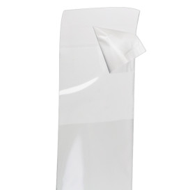 Flachbeutel BOPP mit Falte Klebstoff 4x22cm G160 (100 Stück)