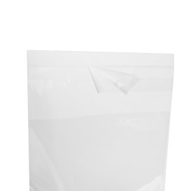 Flachbeutel BOPP mit Falte Klebstoff 10x15cm G160 (1000 Stück)