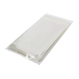 Flachbeutel BOPP mit Falte Klebstoff 11x16cm G160 (100 Stück)