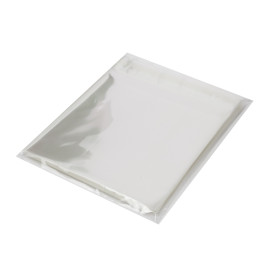 Flachbeutel BOPP mit Falte Klebstoff 14x14cm G160 (100 Stück)