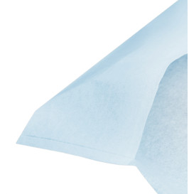 Lätzchen für Erwachsene mit Tasche Blau 36x65cm (125 Stük)