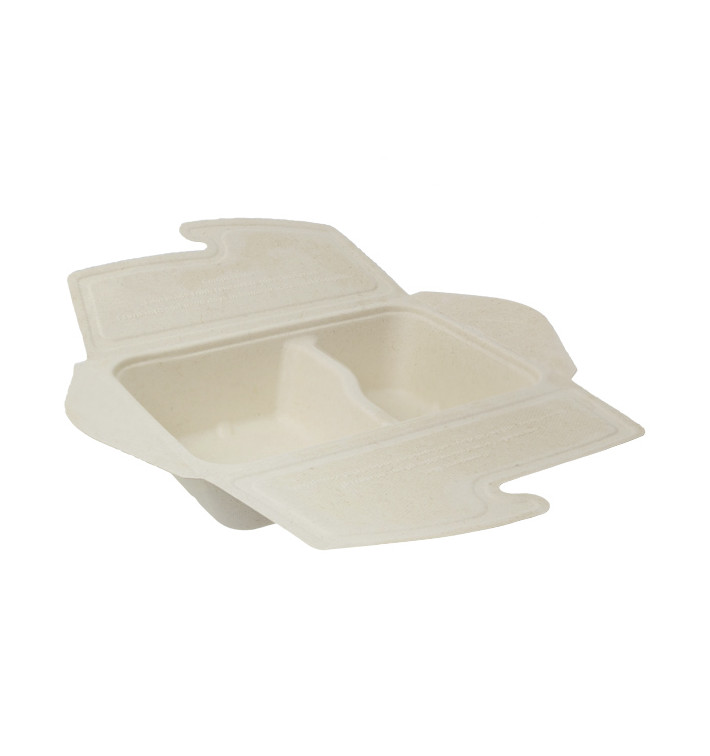 Box to Go Zuckerrohr 2C 21x15x5cm 800ml (75 Stück) Box to Go Zuckerrohr 2C 21x15x5cm 800ml (75 Stück)