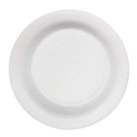 Schüssel Klassische Zuckerrohr Bagasse Weiß 355ml (50 Stück)