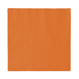Papierservietten 2-lagig Orange 33x33cm (50 Stück)