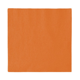 Papierservietten 2-lagig Orange 33x33cm (50 Stück)