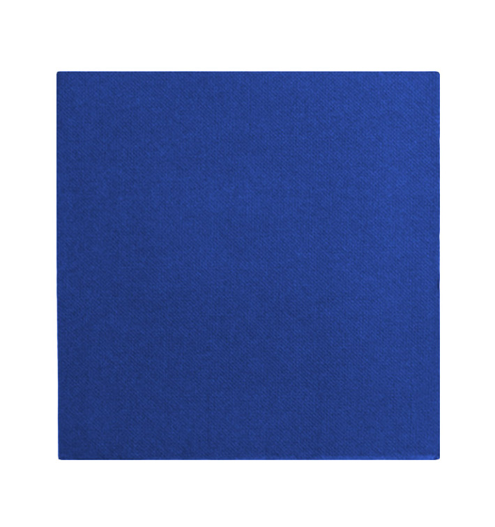 Papierservietten Blau 2L rau 33x33cm (50 Stück) Papierservietten Blau 2L rau 33x33cm (50 Stück)