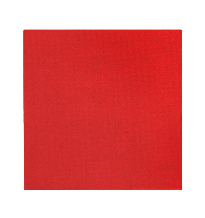 Papierservietten Rot 2L rau 33x33cm (1.200 Stück) Papierservietten Rot 2L rau 33x33cm (1.200 Stück)
