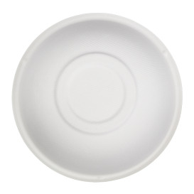 Schüssel Zuckerrohr Bagasse Weiß 470ml (50 Stück)