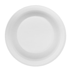 Schüssel Klassische Zuckerrohr Bagasse Weiß 470ml (1.000 Stück)