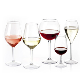 Cocktail Gläser Plastik TT Wiederverwendbar 530ml(6 Stück)