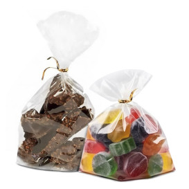 Kreuzbodenbeutel BOPP Ohne Verschluss 35x45cm G130 (100 Stück)